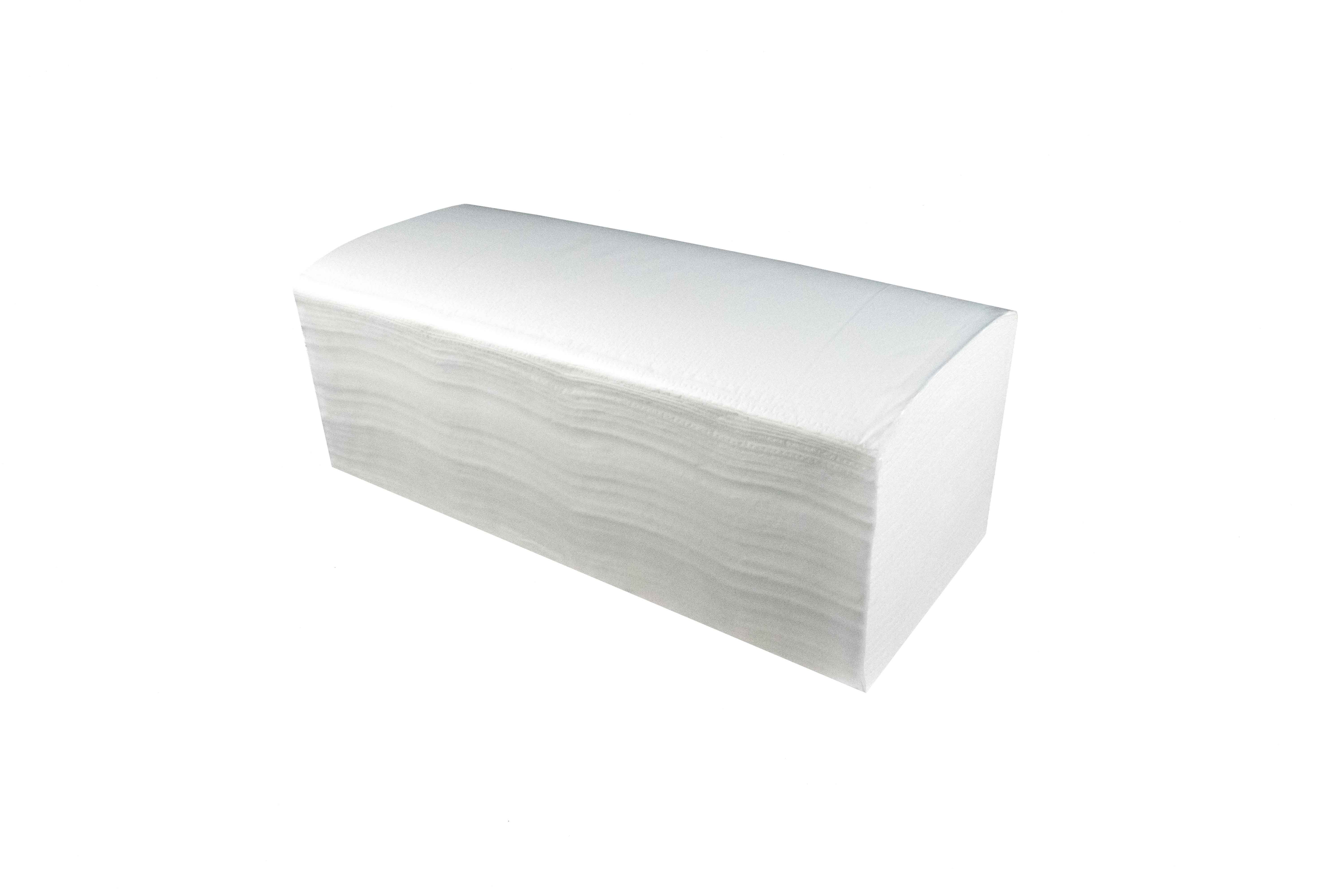 Papierhandtuch, weiß, 2-lagig, 24 x 21 cm, 4000 Stk/Ktn