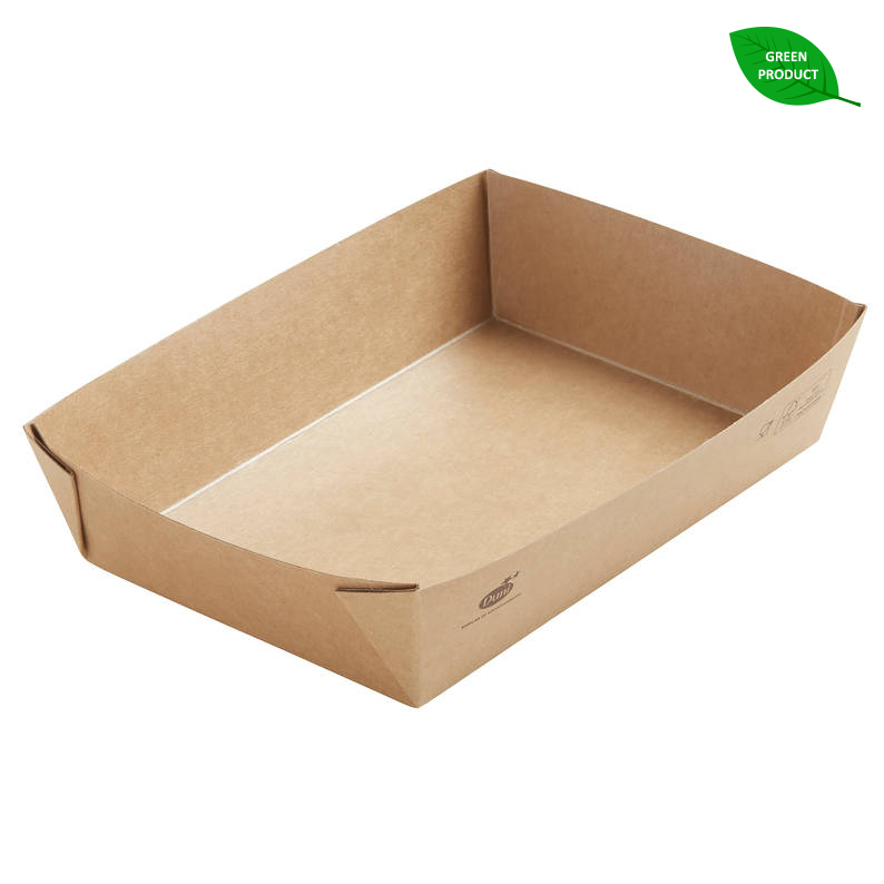 Viking ecoecho® Box, rechteckig, braun, 20 x 14 x 4,5 cm, 300 Stk/Ktn